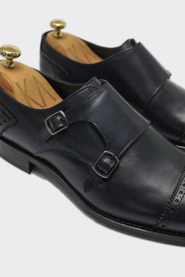 Klasik Ayakkabı Lacivert Santo - 43