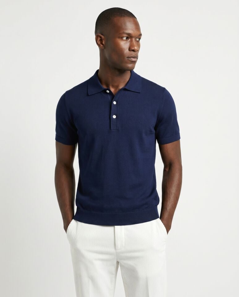 Eterno Triko T-Shirt Lacivert - XL