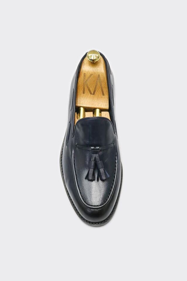 Loafer Ayakkabı Lacivert Santo - 42