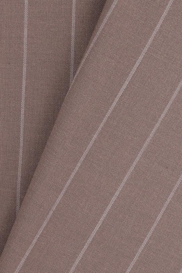 Kruvaze Takım Elbise Vizon - 48