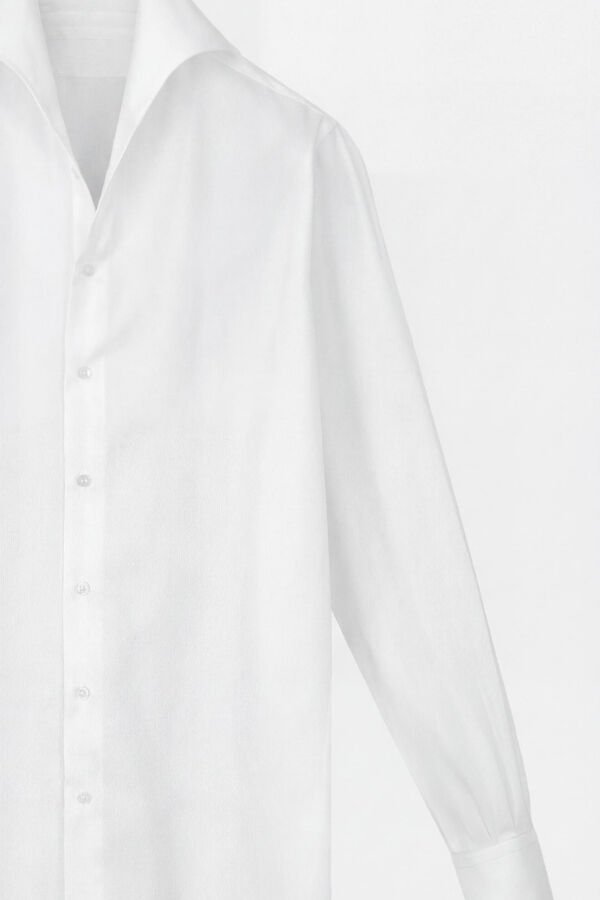 Sicilya Americano Yaka Gömlek Beyaz - 44