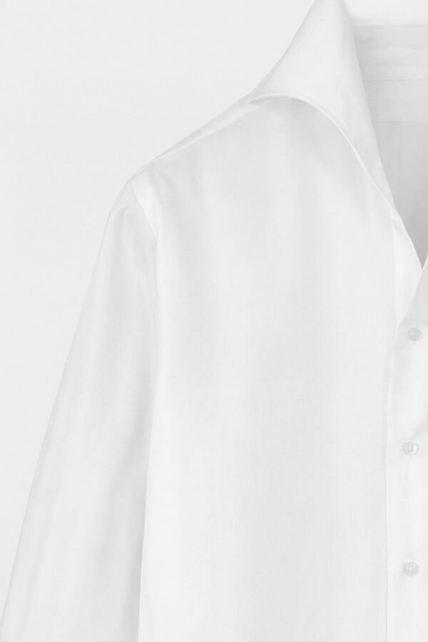 Sicilya Americano Yaka Gömlek Beyaz - 44