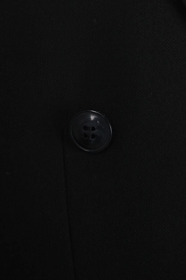 Kruvaze Takım Elbise Siyah - 56