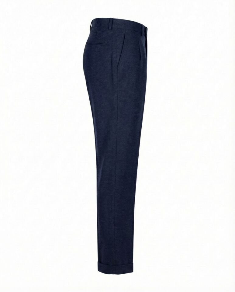 Alata Pileli Pantolon Lacivert - 50