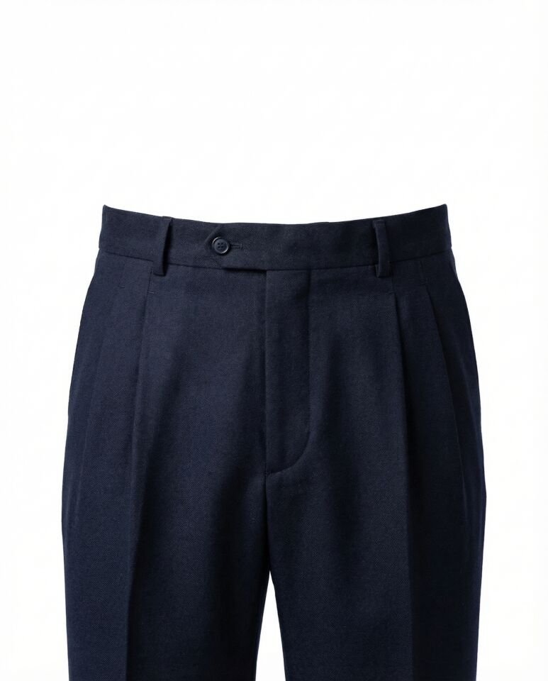 Alata Pileli Pantolon Lacivert - 50