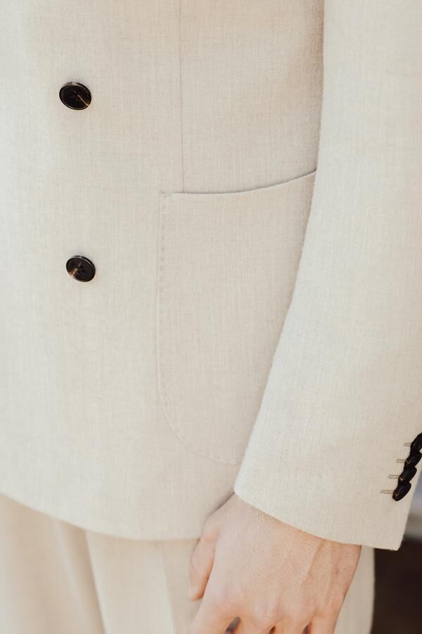 Soho Kruvaze Ceket Bej - 48