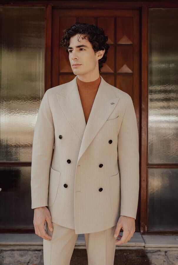 Soho Kruvaze Ceket Bej - 52