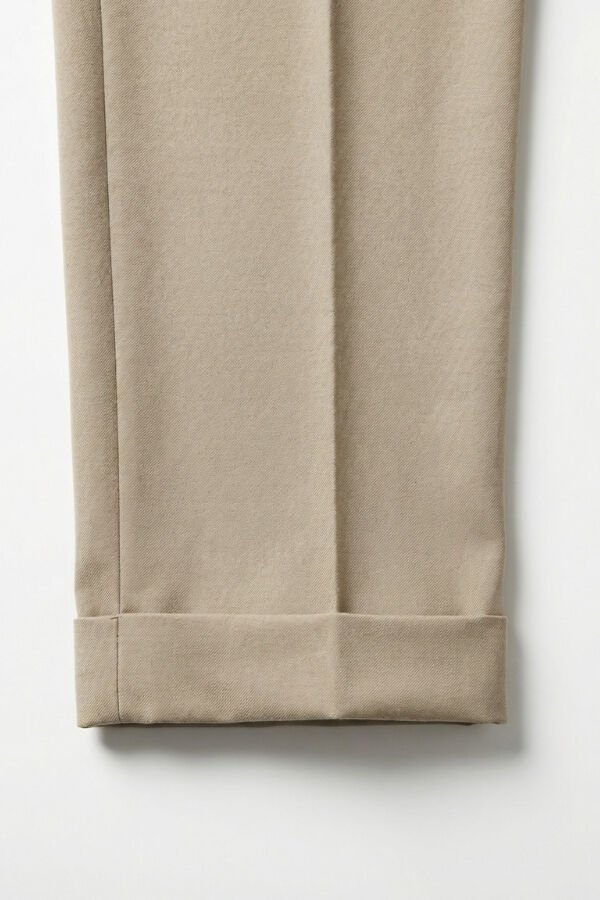 İstanbul Çift Pile Pantolon Bej - 42