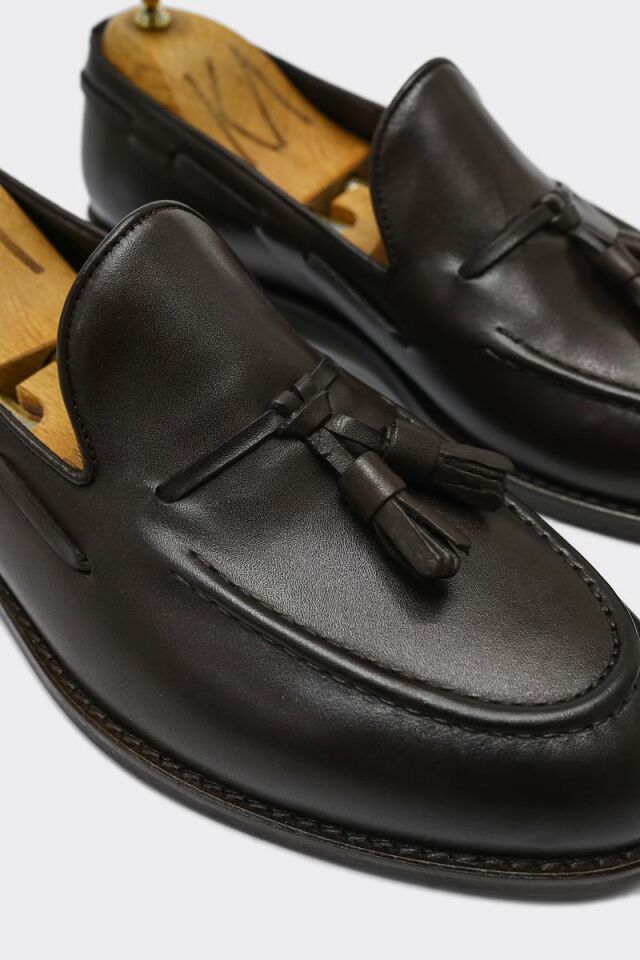 Loafer Ayakkabı Acı Kahve Santo - 44
