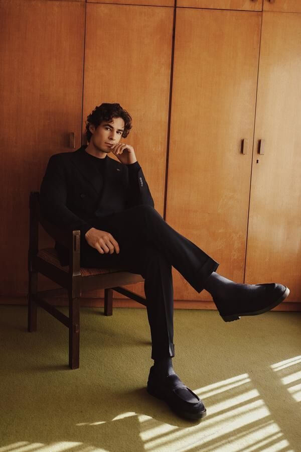 Soho Kruvaze Ceket Lacivert - 48