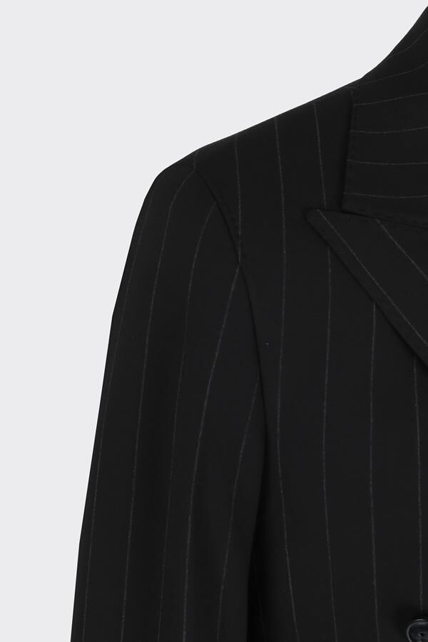 Kruvaze Takım Elbise Siyah - 54