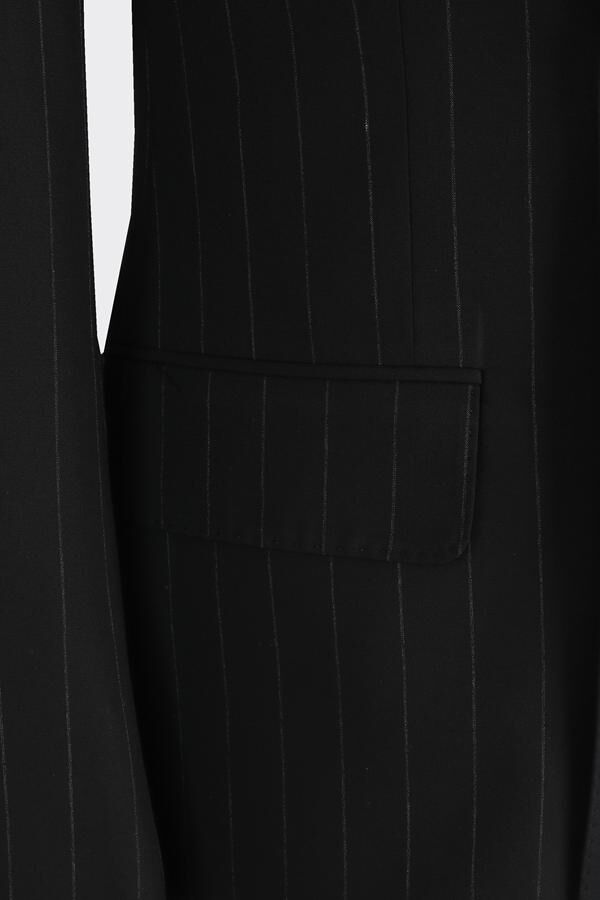 Kruvaze Takım Elbise Siyah - 54