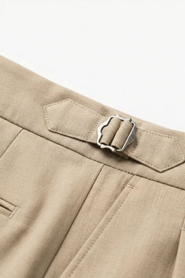 İstanbul Çift Pile Pantolon Bej - 48