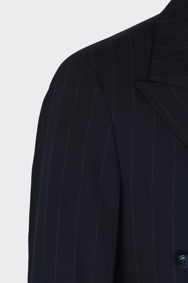 Kruvaze Takım Elbise Lacivert - 52