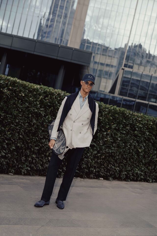 Soho Kruvaze Ceket Gri - 48